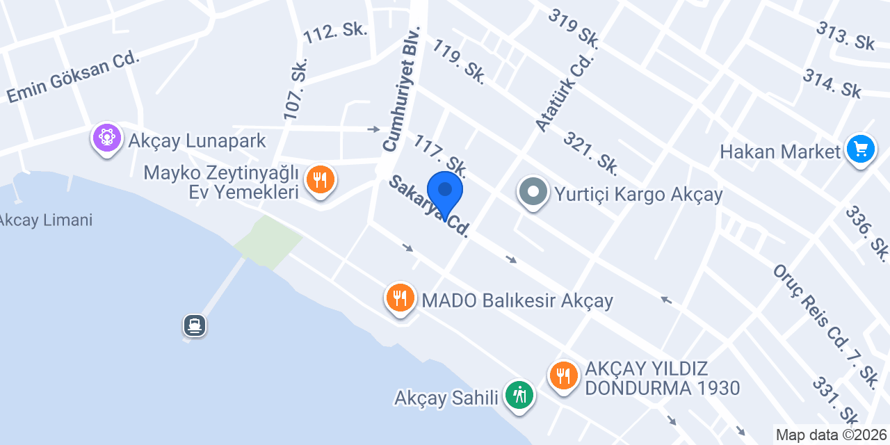 Nazlıcan otopark ve yıkama konumu