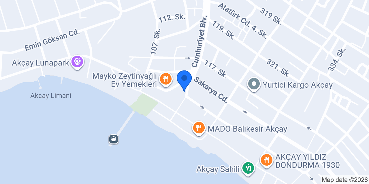 Maydo maraş dondurma konumu