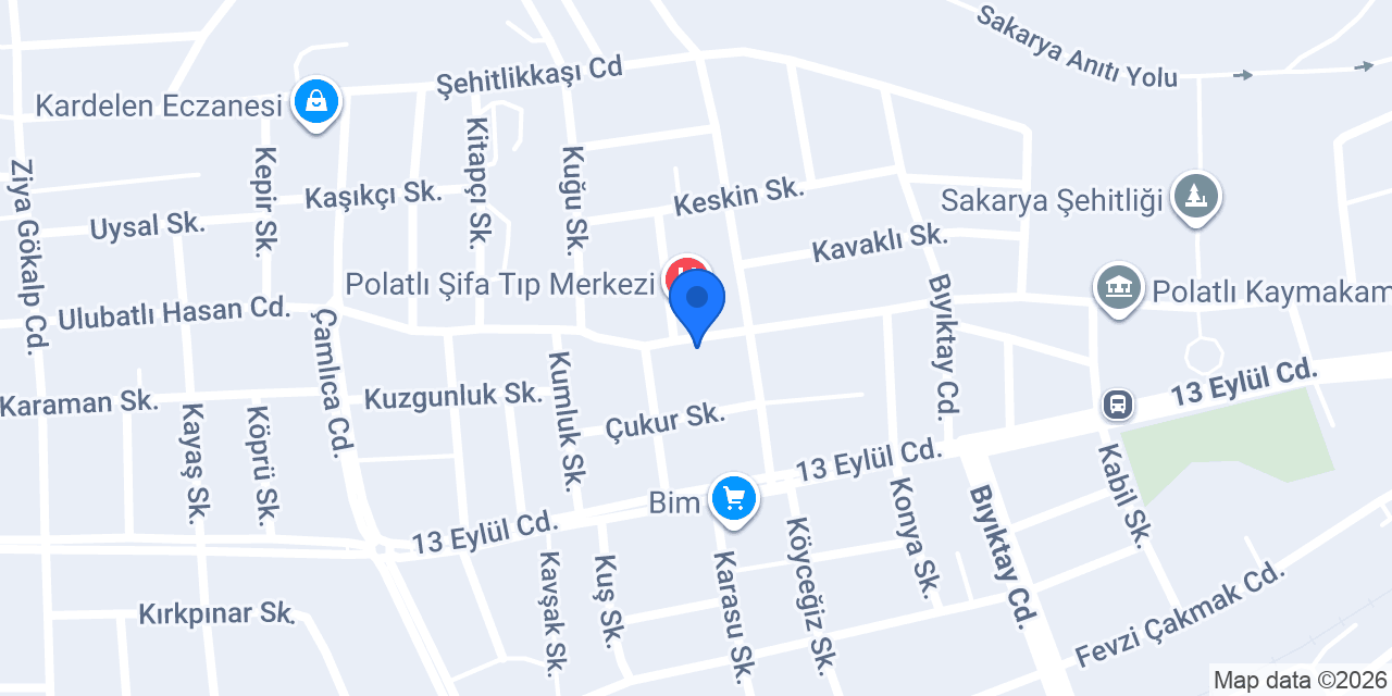 ŞAHİN ECZANESİ konumu