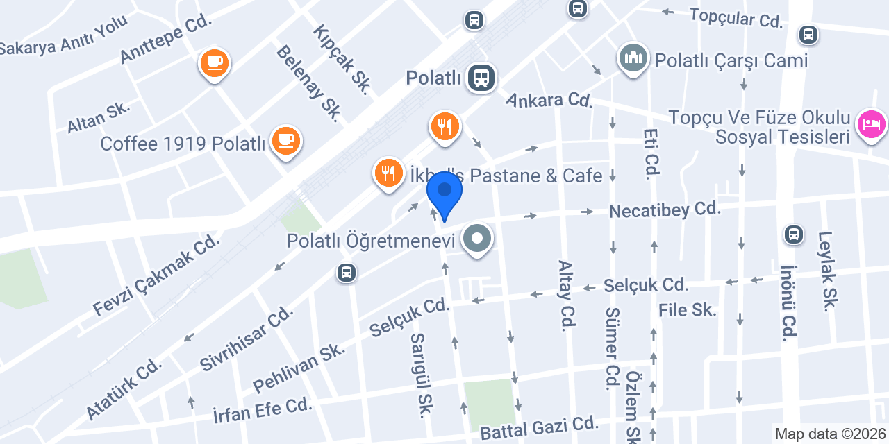 Ergüden Gym&Studio konumu