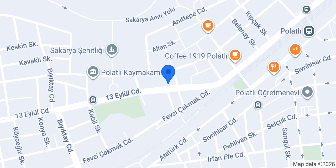 POLATLI FİDANCILIK konumu