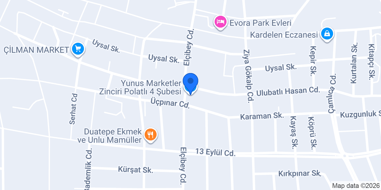 ÜNSAL HOME DİZAYN konumu