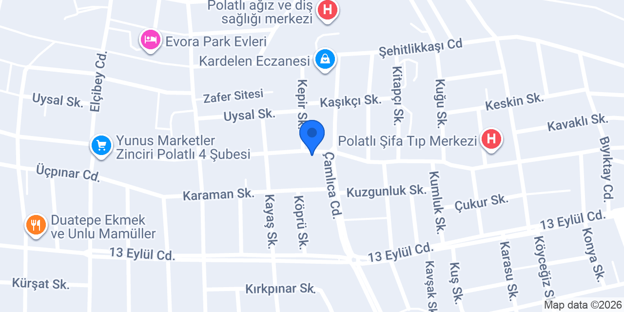 Polatlı | Yaman DEKORASYON konumu