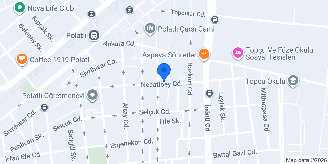POLATLI ATABEY MEDİKAL VE SAĞLIK ÜRÜNLERİ konumu
