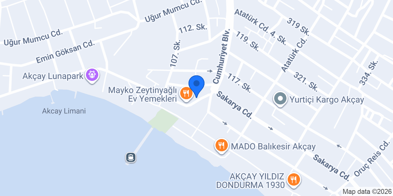 Ayanoğlu İletişim Akçay konumu