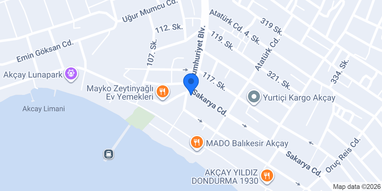 Şeker Kokoreç konumu