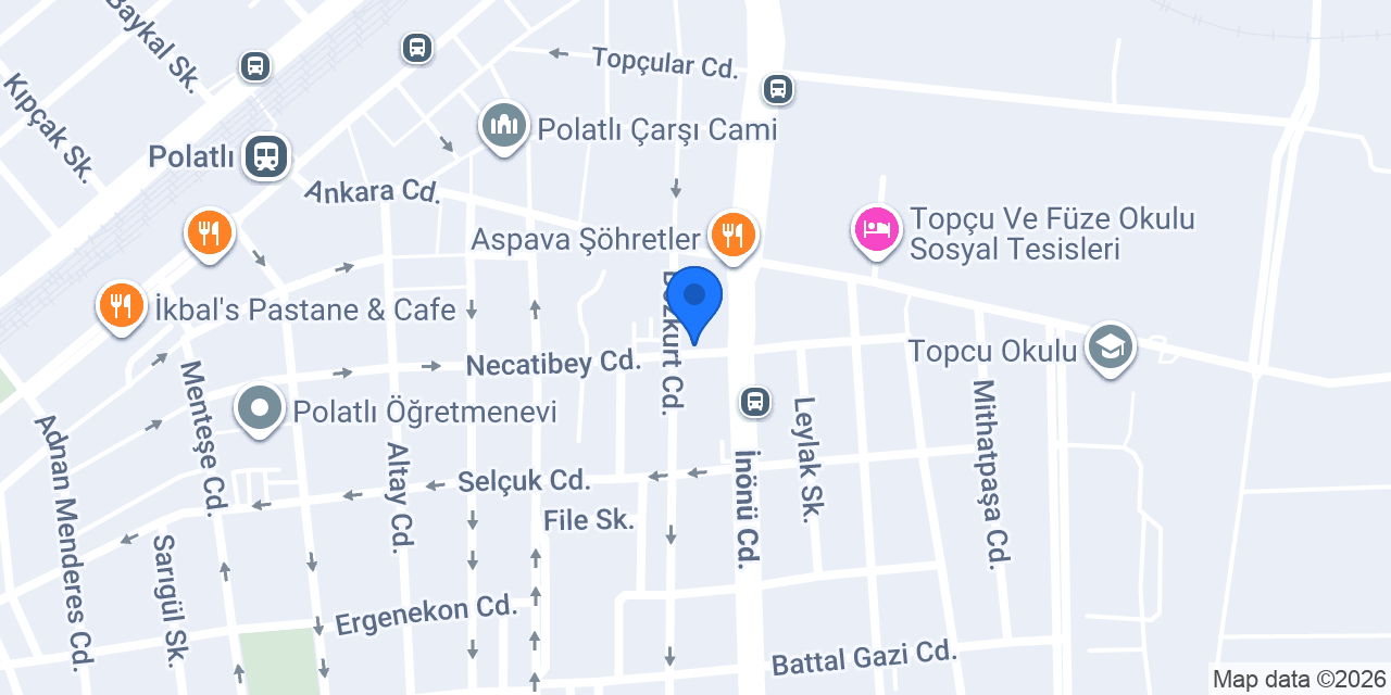 ARICI SU TESİSAT konumu