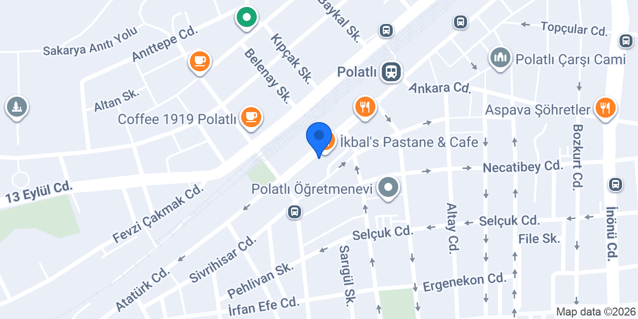 Hacı serçe Atattürk caddesi konumu