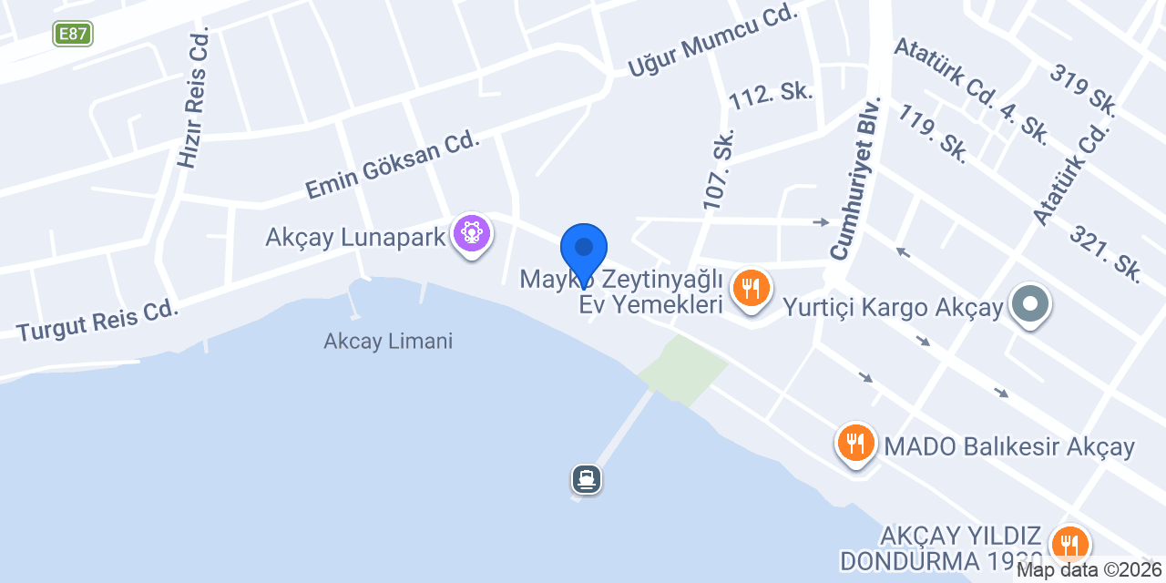 Cafe Sıla konumu
