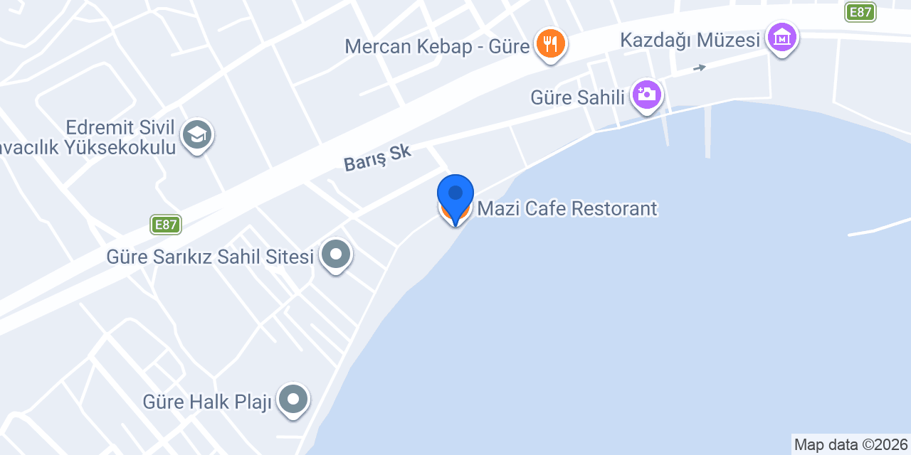 Mazi Cafe Restorant konumu