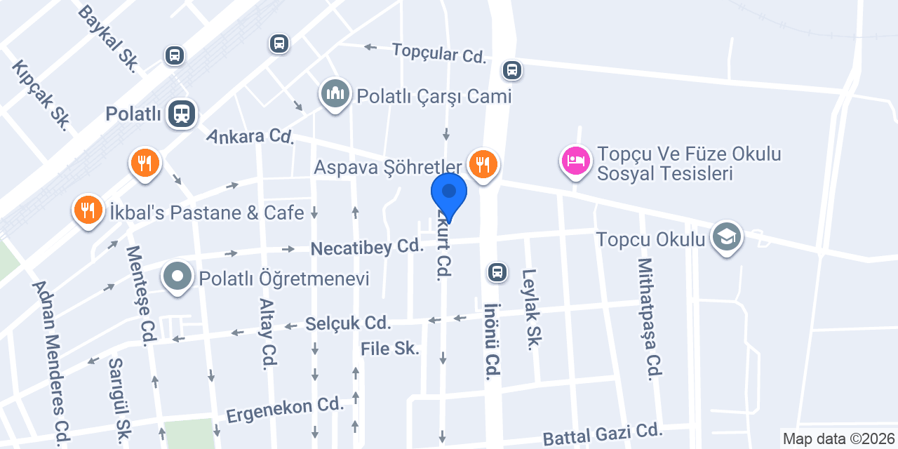 Polatlı - Temelli Minibüs Durağı konumu
