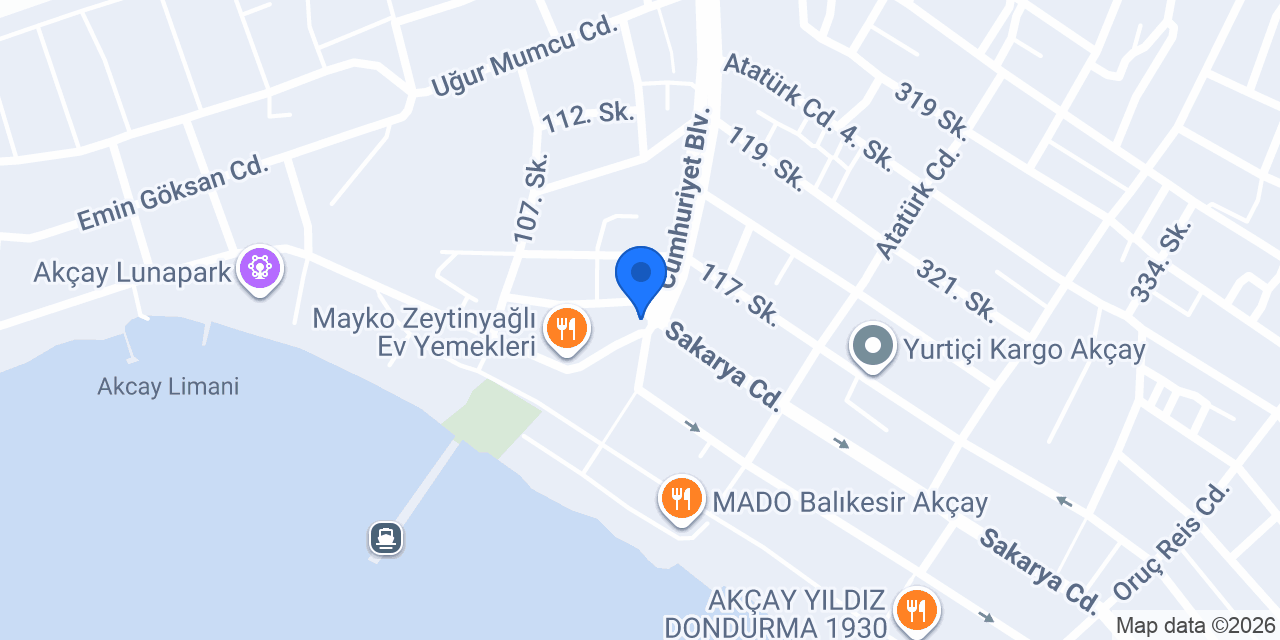 Yağmur Ticaret konumu