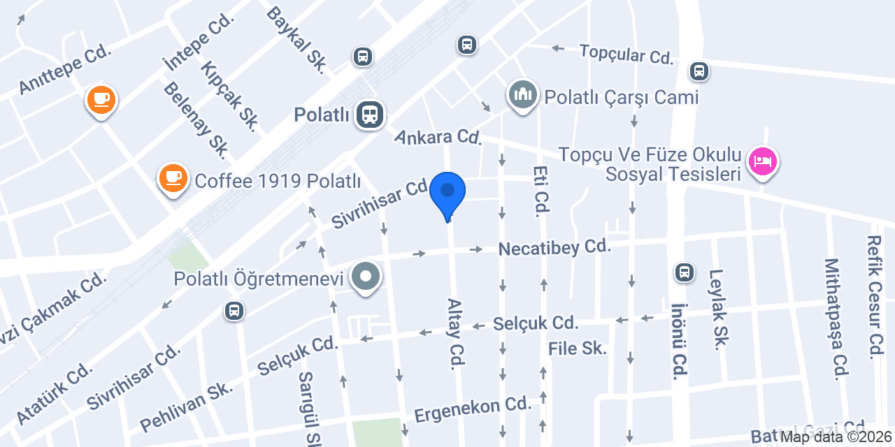 ATILGAN ELEKTRİK POLATLI konumu