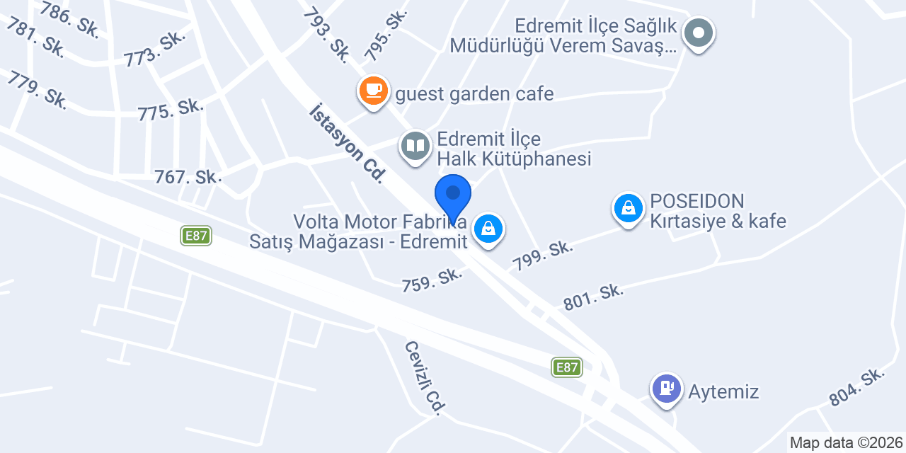 Efe Kırtasiye Edremit/BALIKESİR konumu