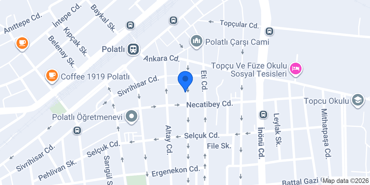 Kalaycılar Ticaret konumu