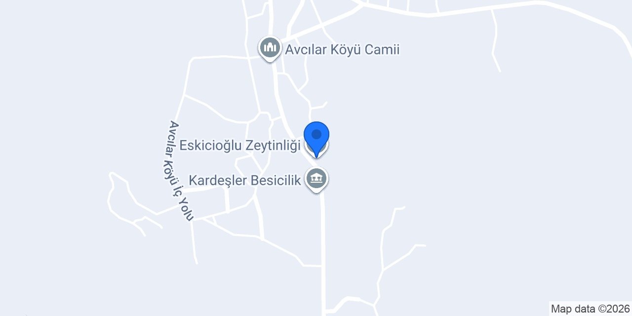 Eskicioğlu Zeytinliği konumu