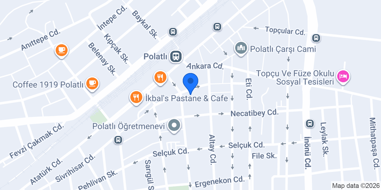 Dt Tutku Koçak Şahin konumu