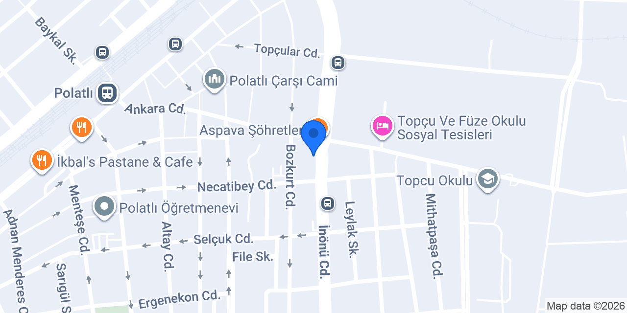 İdeal Sigorta Polatlı Şubesi konumu