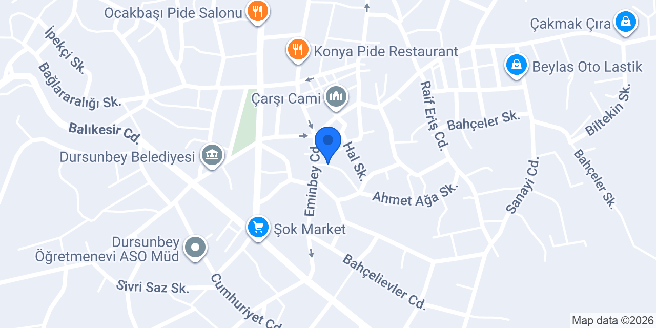 Nazmiye yabacı konumu
