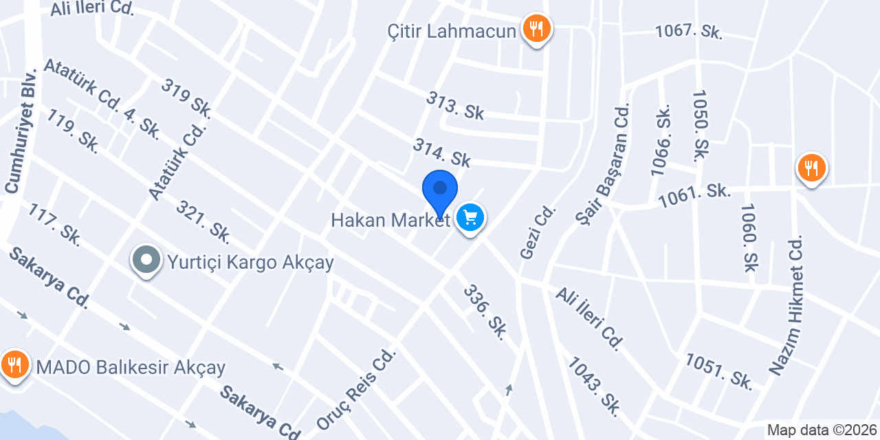 Pınar Perde konumu
