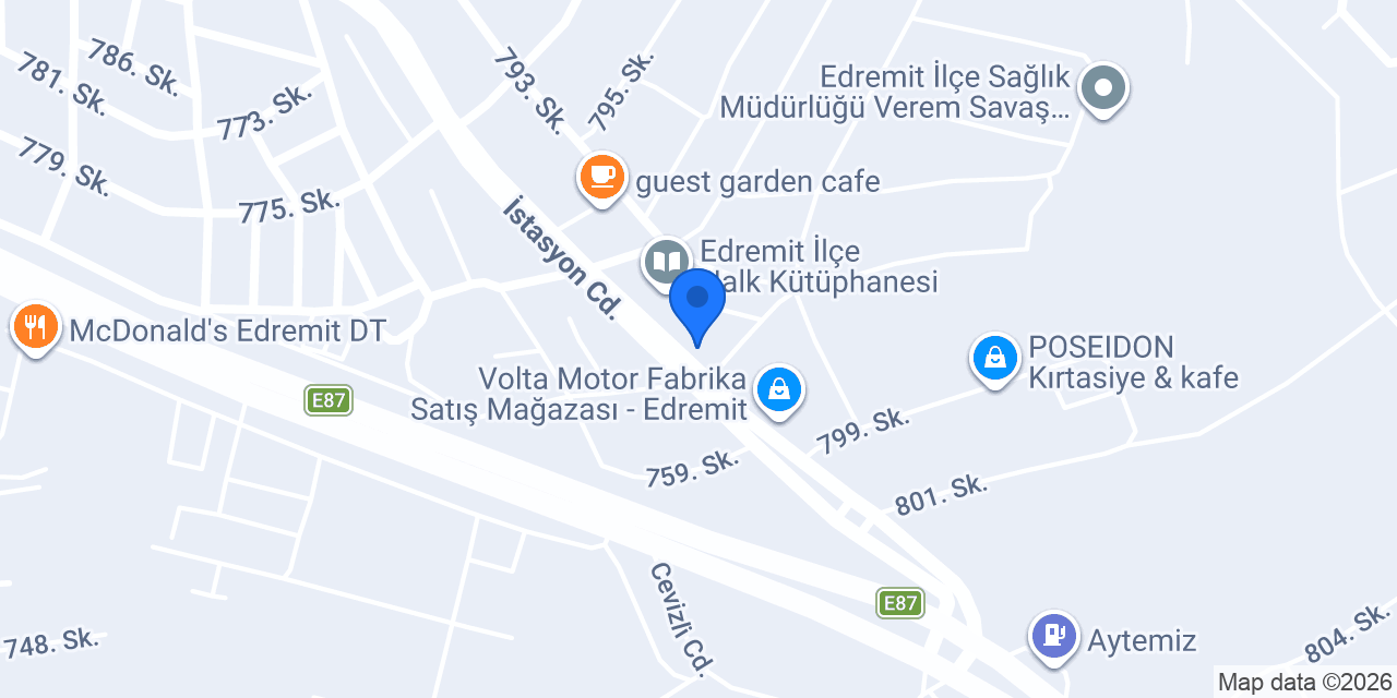 Simay Ticaret Ankastre 10 konumu