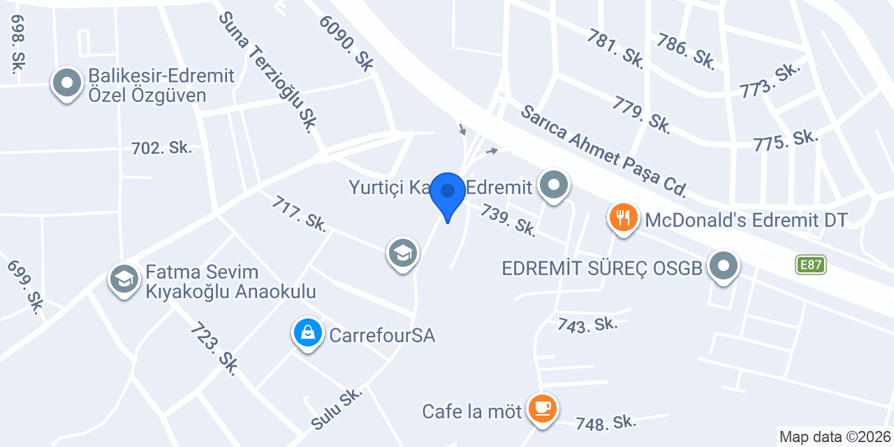 Özcan Barber Shop konumu