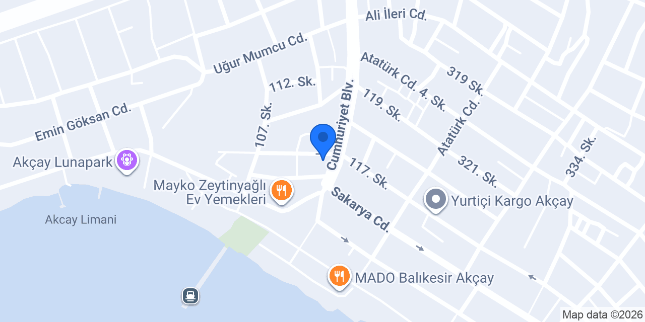 Akçay Medikal konumu