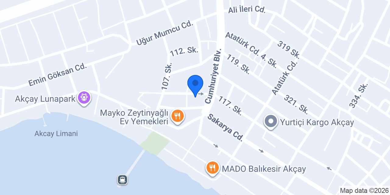 Özgün KASAP konumu