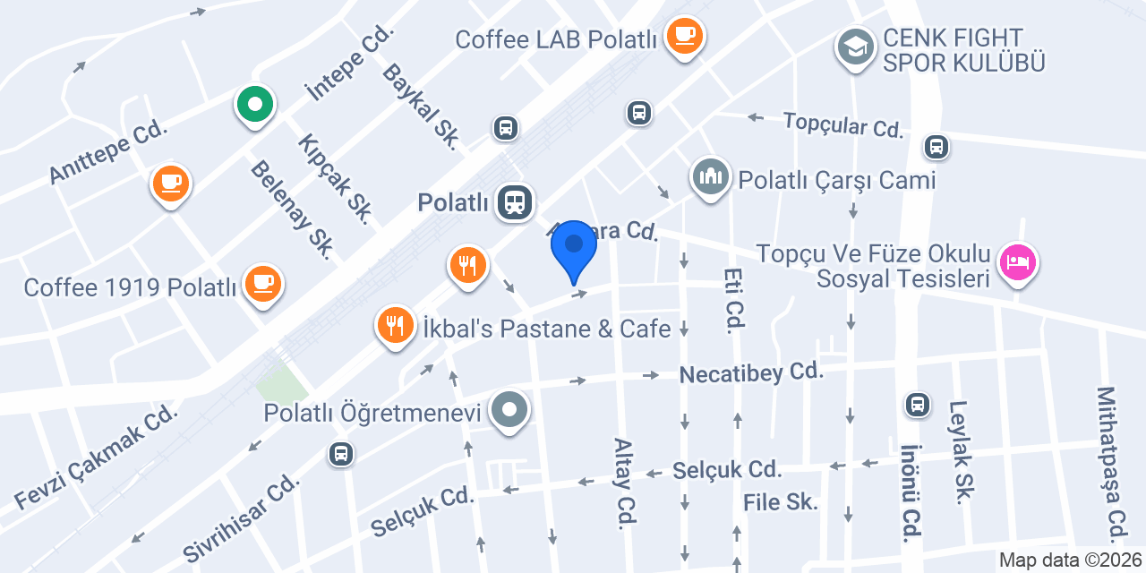 Altınova Mobilya konumu