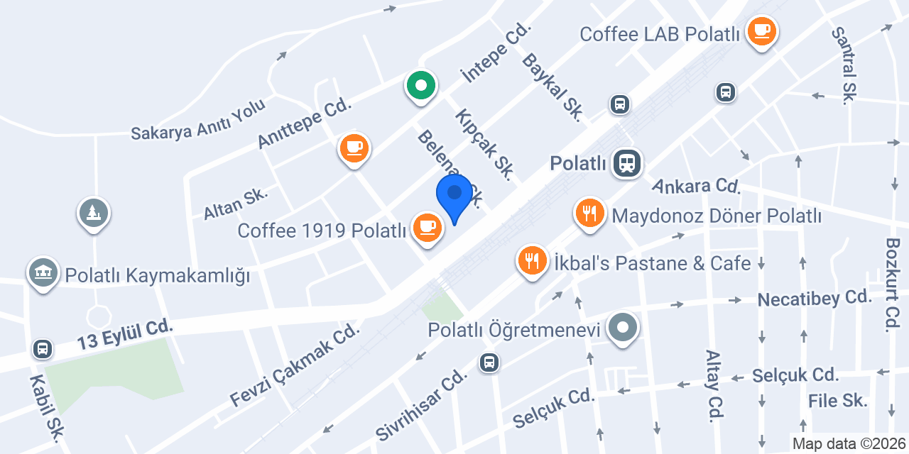 Av. Erdal Arat konumu