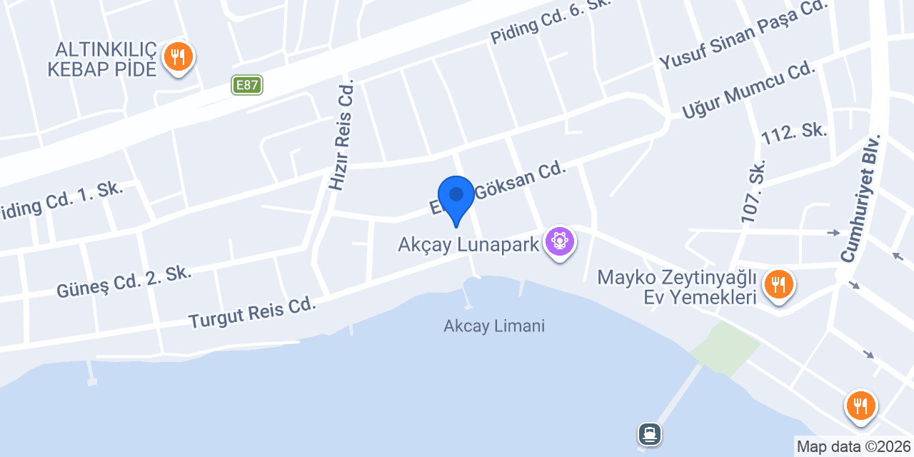 akcayzeytin otel konumu
