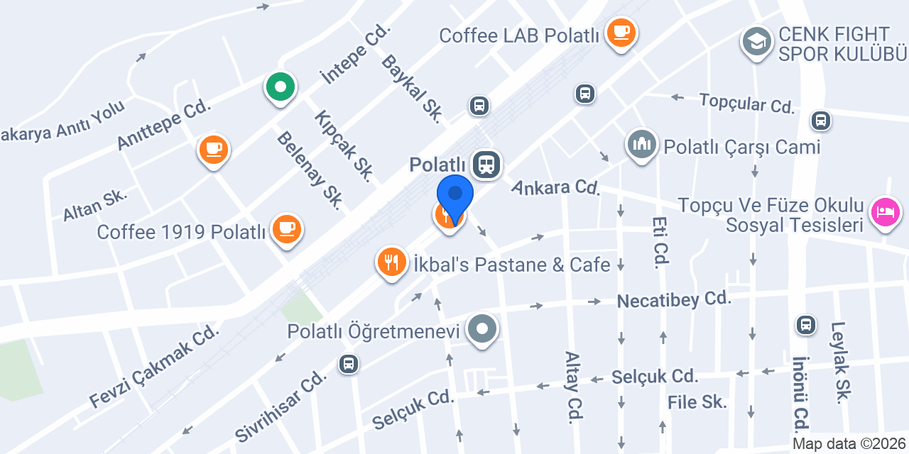 Cajun Corner Ankara Polatlı konumu