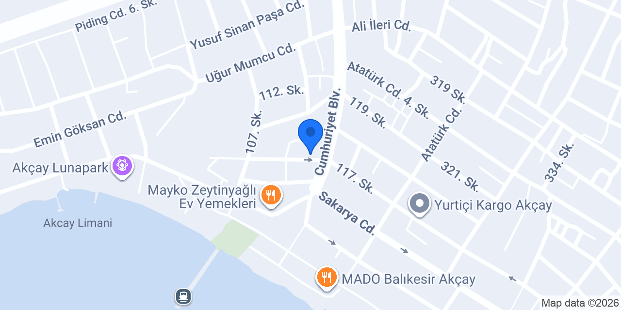 Turkcell Akçay konumu