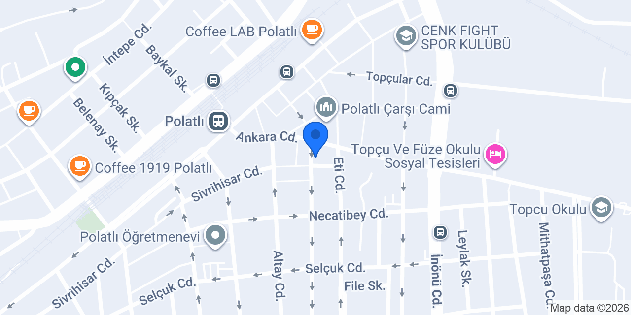 Ziyafet Çiğköfte Polatlı konumu