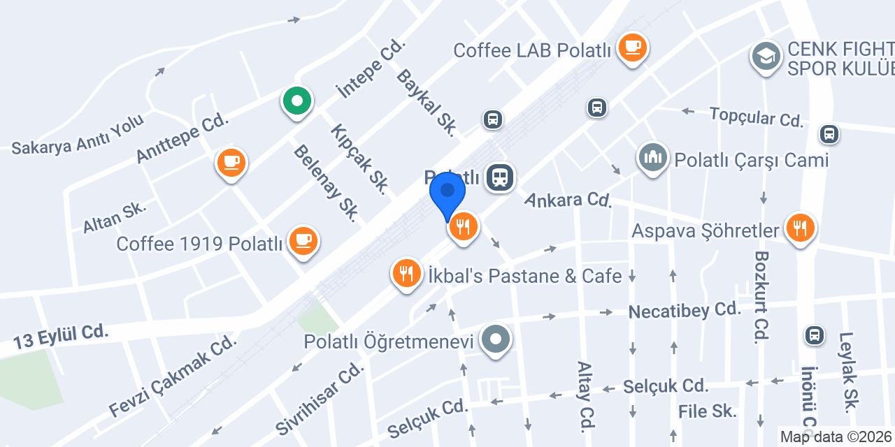 İstasyon Cafe konumu