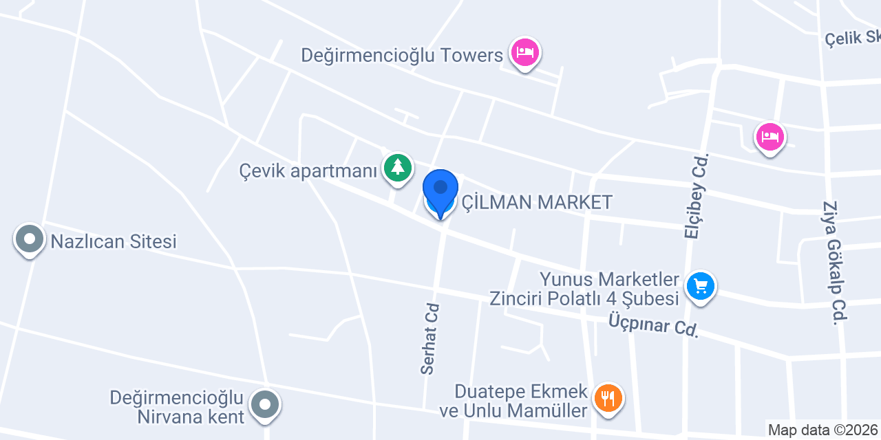 ÇİLMAN MARKET konumu