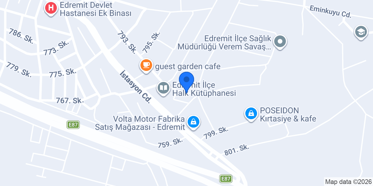 Edremit Fizyoterapist Eşref İMREN konumu