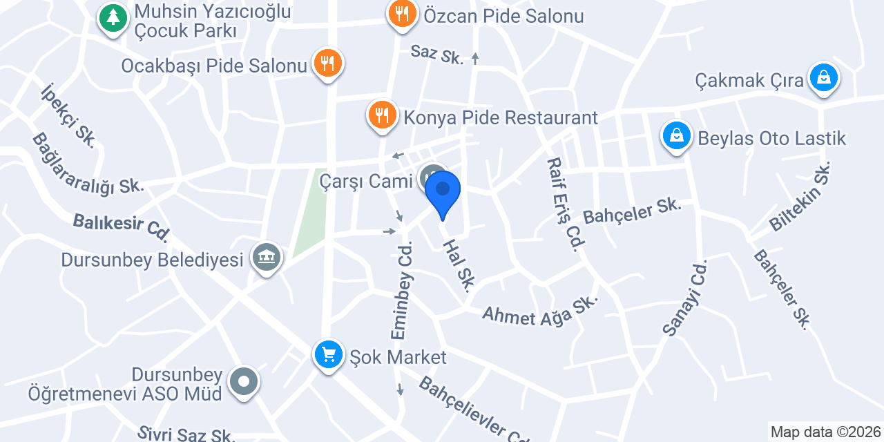 İdeal erkek kuafor salinu konumu