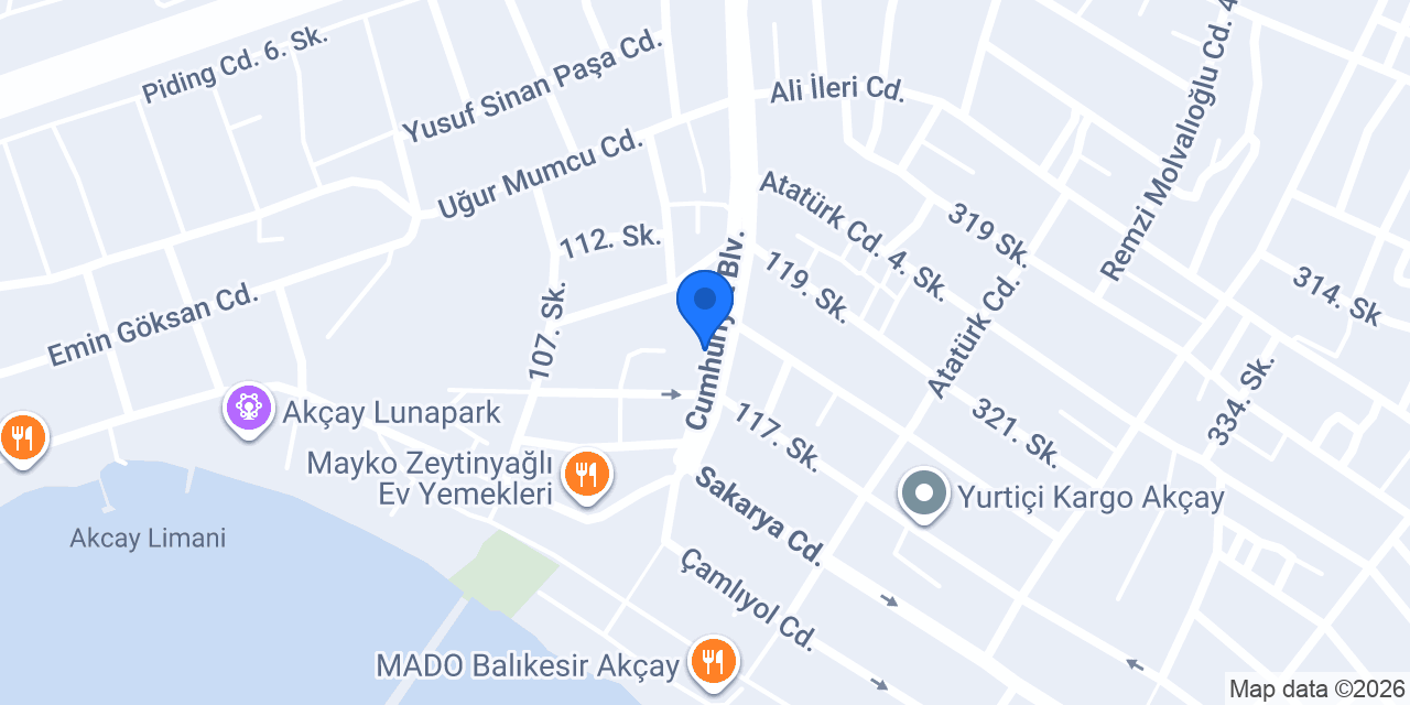 Sansiro Parfüm Akçay konumu