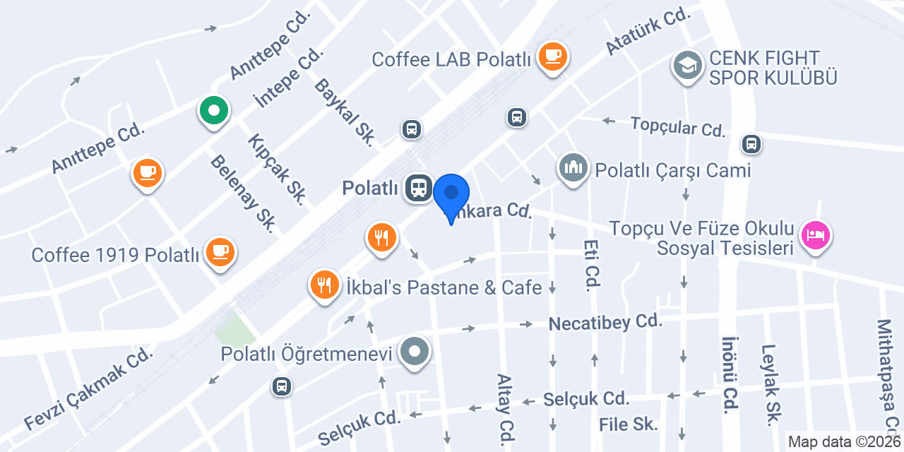 KORYKOS MERSİN TANTUNİ POLATLI konumu