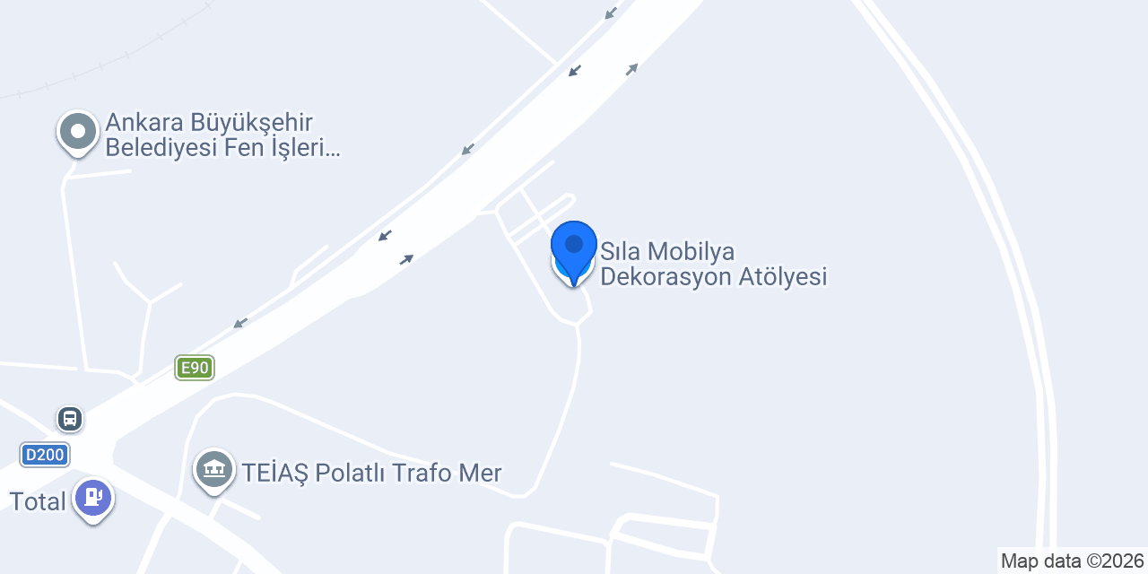 Sıla Mobilya Dekorasyon Atölyesi konumu