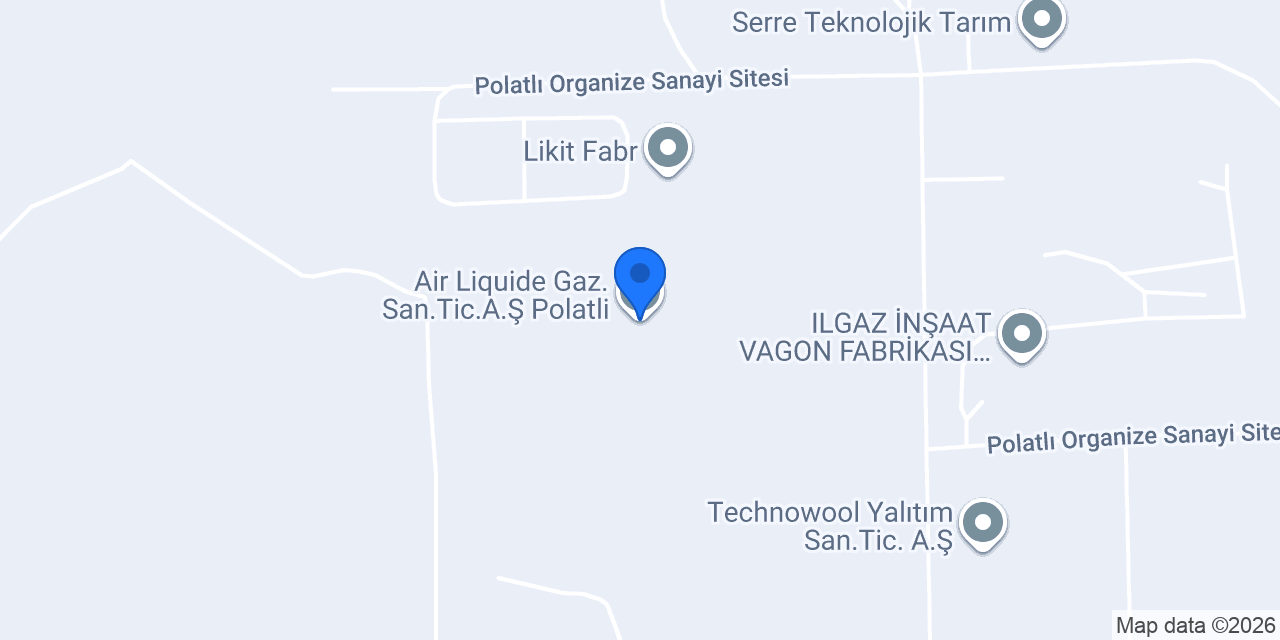 Air Liquide Gaz.San.Tic.A.Ş Polatli konumu