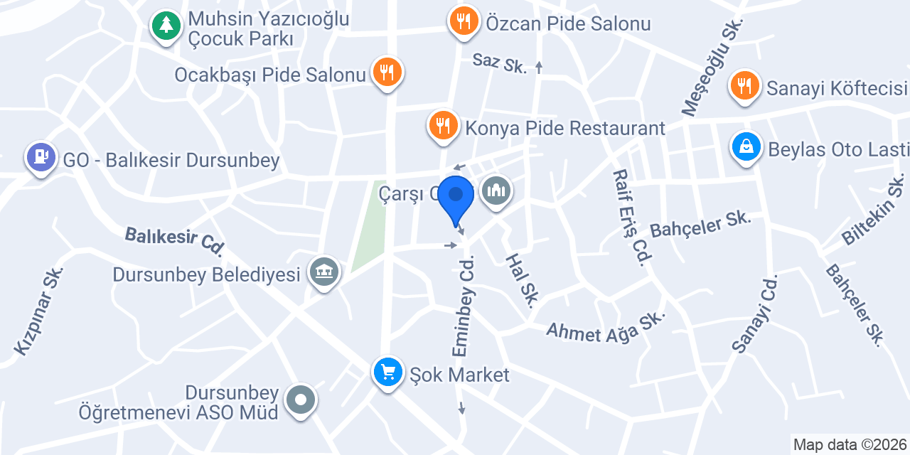 3 As Sigorta A.Ş Dursunbey Şubesi konumu