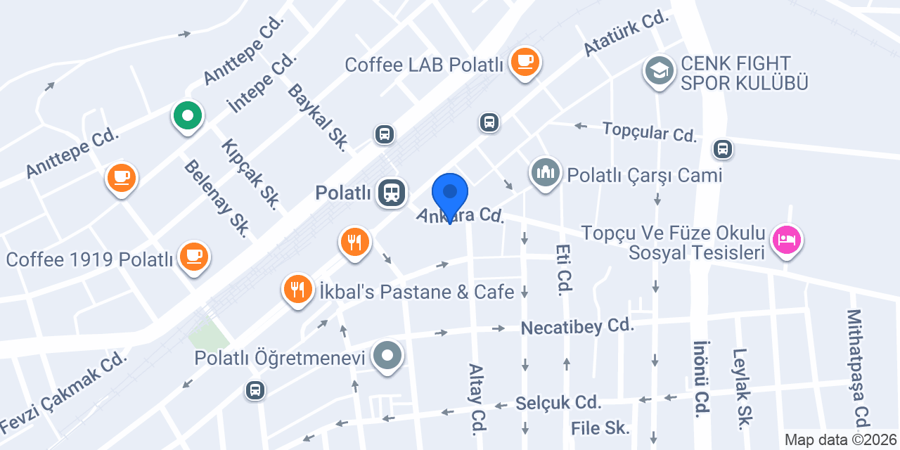 Polatlı Başkent Sürücü Kursu konumu