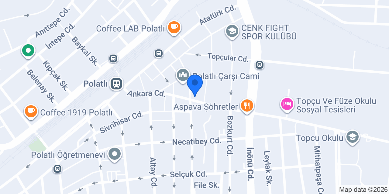 Ziraat Katılım Polatlı Ankara Şubesi konumu