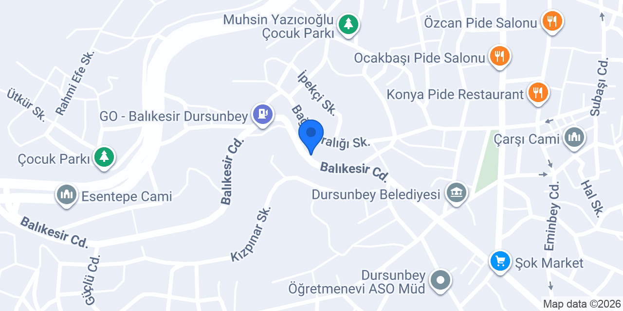 Tavşanlı kereste ahşap profil konumu