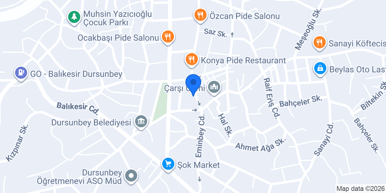 Dursunbey Eczanesi konumu