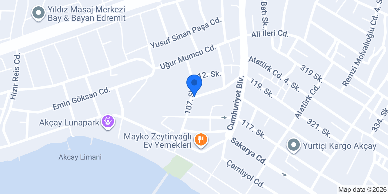 Defne Eczanesi Akçay konumu