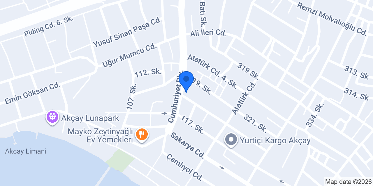 Komagene Akçay konumu