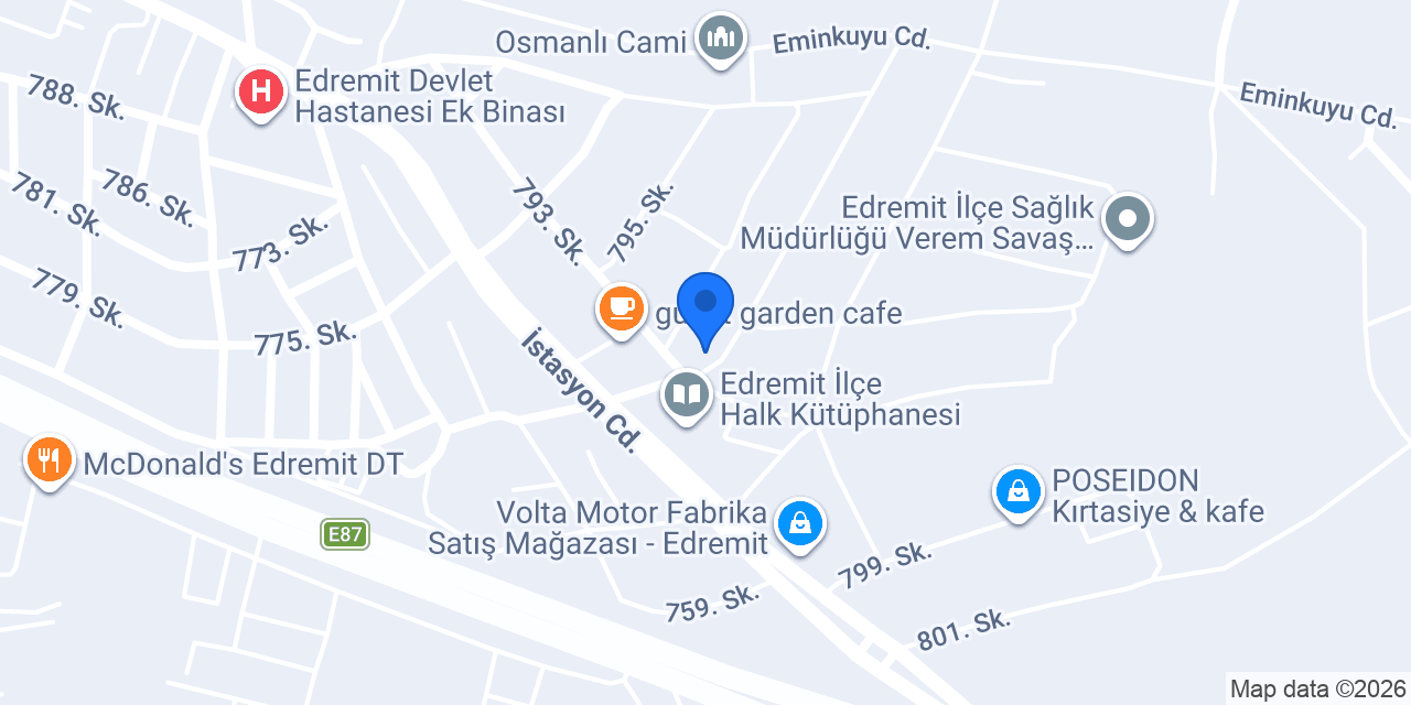 Tatlı Köşe Pastane Cafe konumu